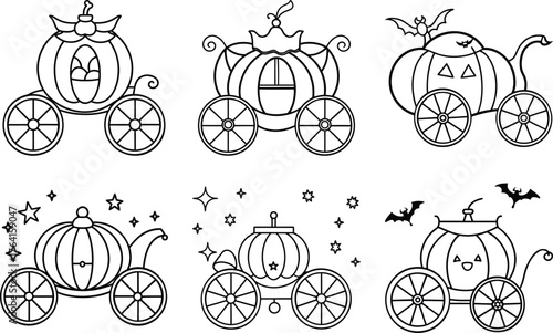 Pumpkin Faces and Lantern SVG Pack