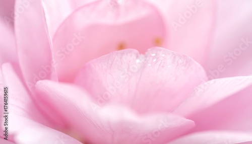 Wallpaper Mural Close-up illustration of beautiful pink cherry blossoms on a branch, conveying the beauty of nature in spring. Torontodigital.ca