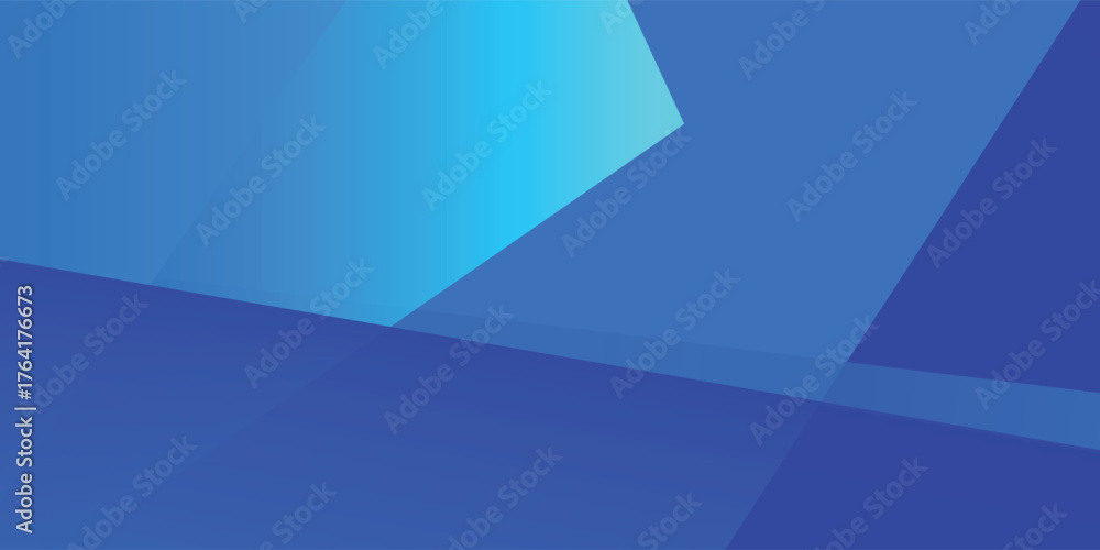 Fototapeta premium Blue gradient abstract modern background. Vcetor illustration