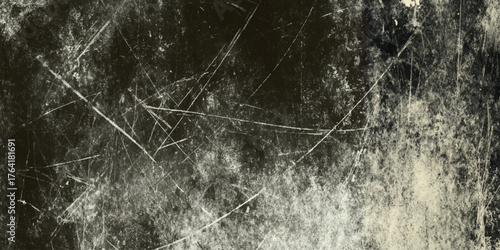 Abstract Black wall texture with grunge pattern background dark concrete texture floor for home interior or exterior.