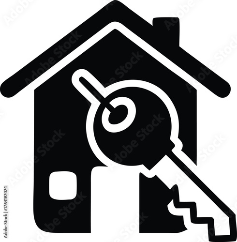 Homeownership or real estate icon