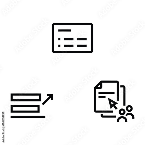 Project Management Tools Icon Set Kanban Gantt Collaborate