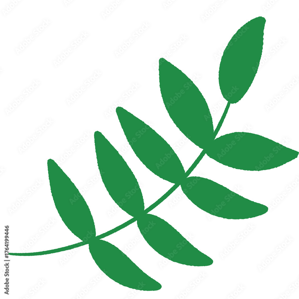 Naklejka premium 잎사귀2