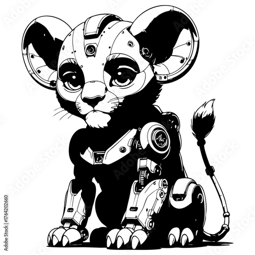 Robotic Lion Cub