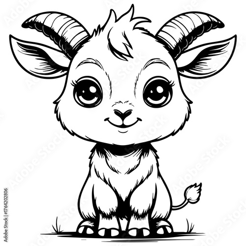 Cute Baby Goat