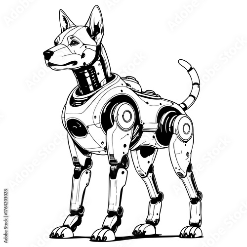 Futuristic Robo Dog