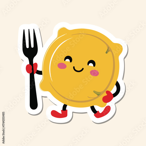 National Pasta Day vector illustration with cute spaghetti, penne, macaroni, ravioli characters, festive pasta party, flat solid colors, playful foodie designs