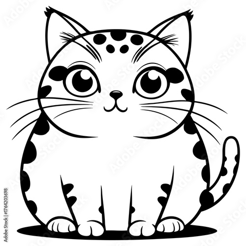 Cute Spotted Cat