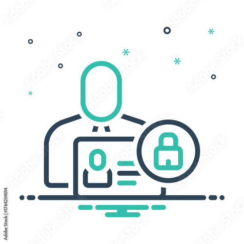 Mix icon for identity management