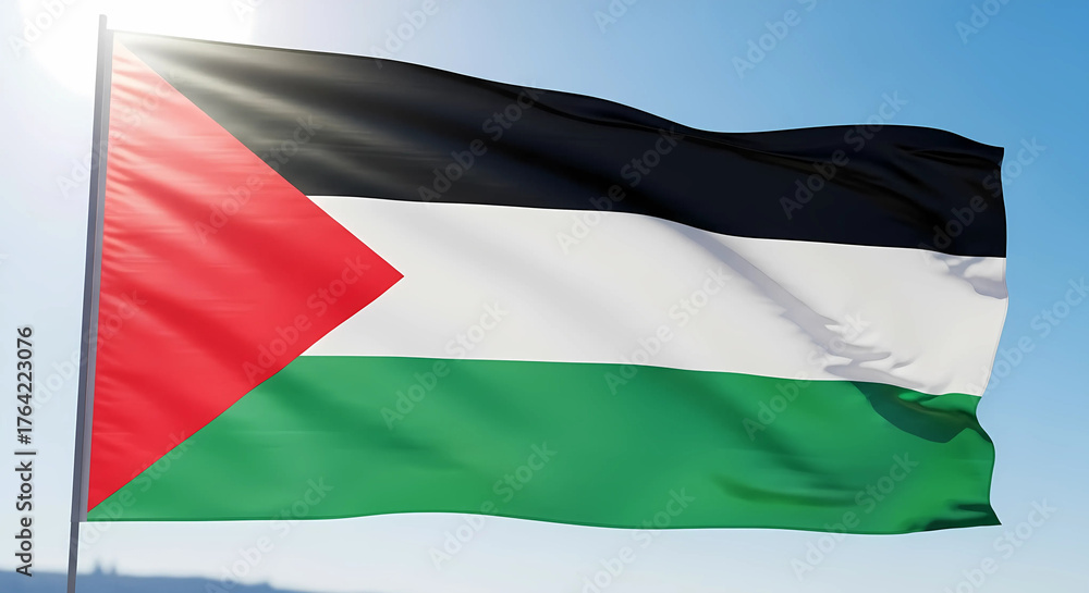 Obraz premium Palestine flag