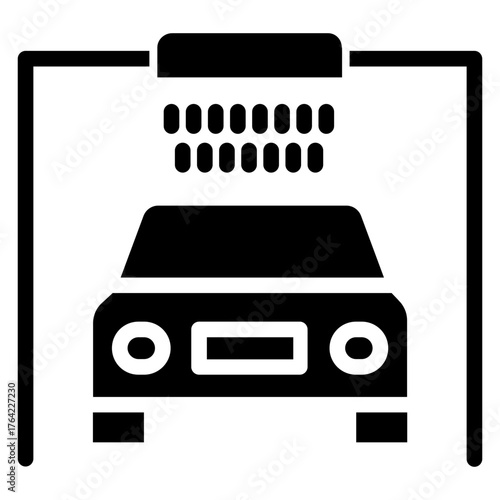 Car wash icon. Simple black and white car wash sign icon Car wash icon black vector flat design set icons washing machine Car wash icons. Car wash vector icons set. Car cleaning service. EPS 10