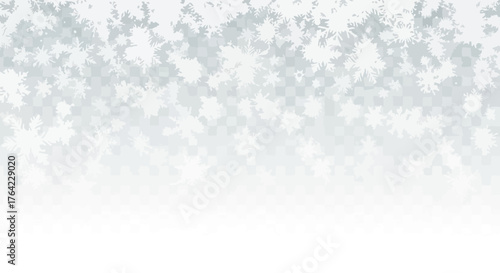Snowflakes Falling Background A Wintery and Serene Visual for Festive Designs