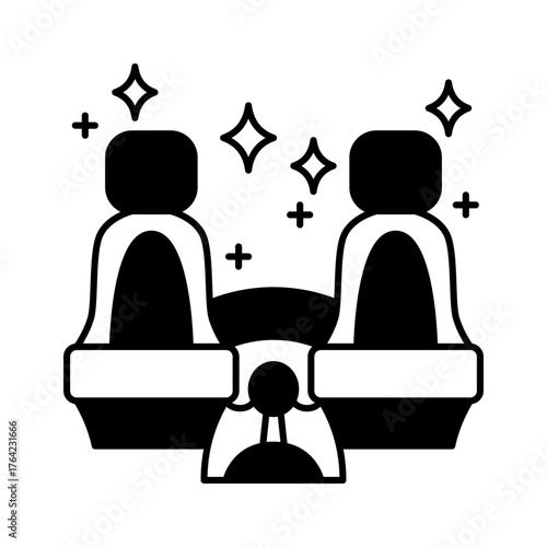 Car wash icons set. Simple black and white car wash sign icon Car wash icon black vector flat design set icons washing machine Car wash icon