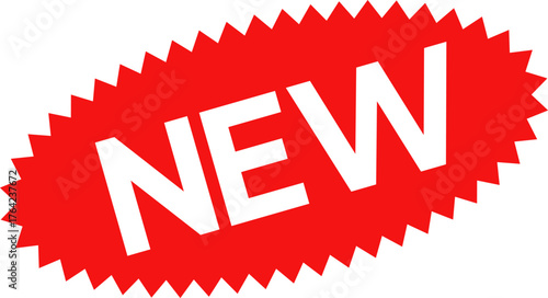 New sticker set, discount sticker, special price, advertising campaign, jagged starburst sticker icon, sale sticker. Stickers for New Arrival shop product tags, new labels or sale badges and banners