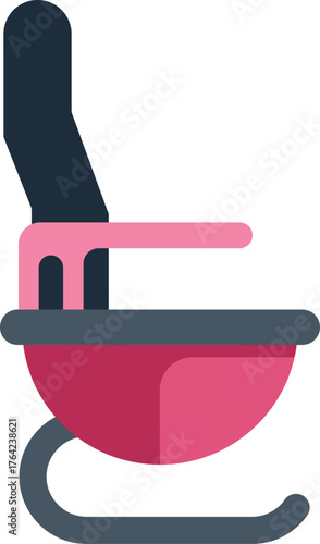 Baby bouncer chair providing a safe and stimulating environment for infants