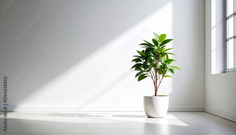 Fototapeta premium A cute plant in the room