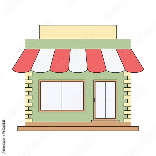 shop vector illustration