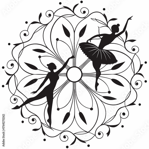“Ballet Harmony Mandala”