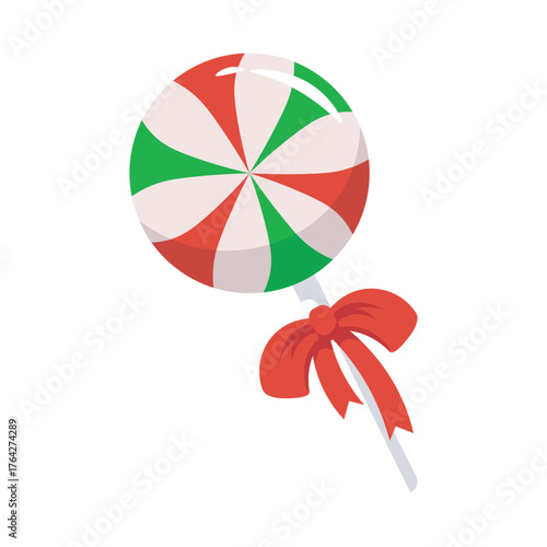 Christmas Candy Illustration