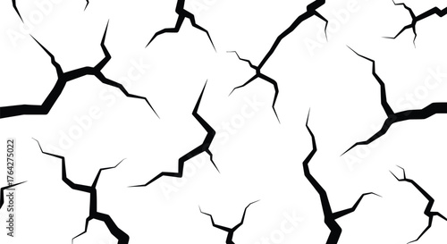 Crack fracture surface damage texture broken wall background design