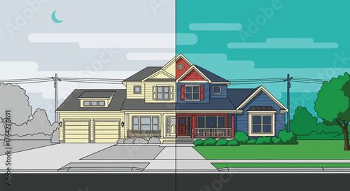 House exterior home design residential architecture property style