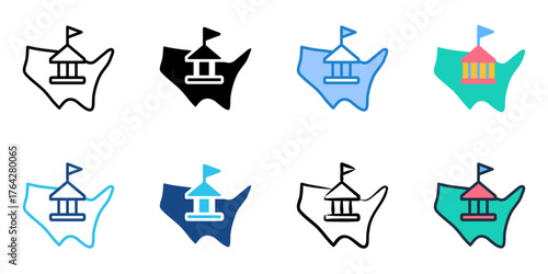 State icon set multiple style collection 

