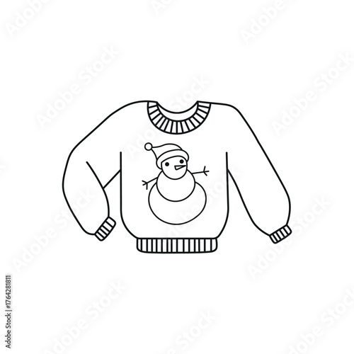 Christmas Sweater Doodle