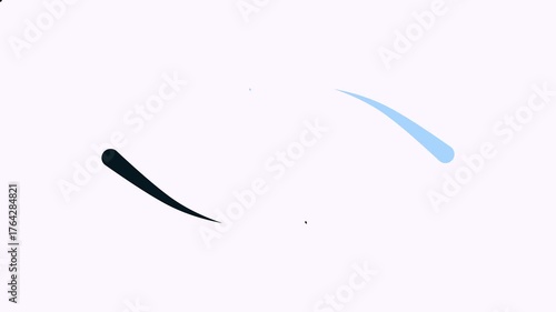 Smooth liquid transition animation with vibrant color flow on a clean white background. Modern fluid motion design for logo reveals, openers, and visual transitions.