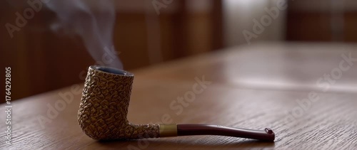 chocolate cake on a wooden table