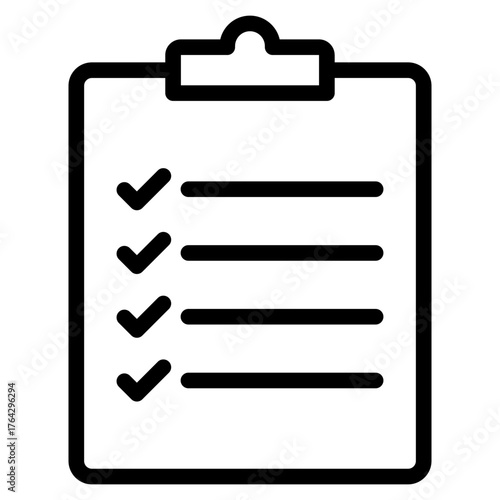 To do list icon in vector illustration