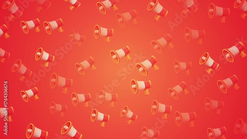 Animated background pattern to celebrate publicists who amplify voices and shape perceptions behind the scenes. This day honors their tireless work in communication.