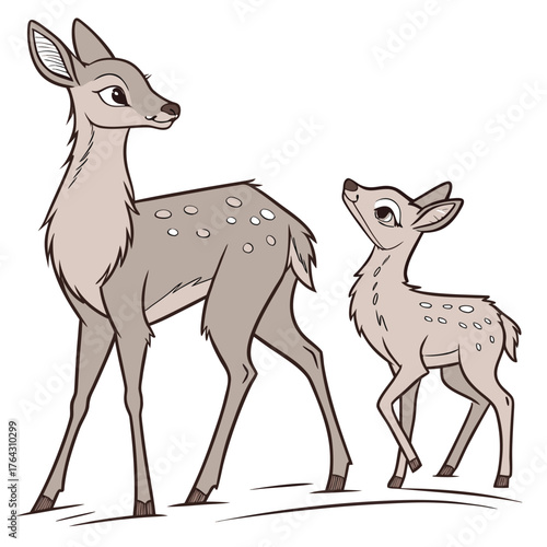 vector deers animal free download 