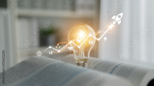 Fotografi Business growth strategy drives business, growth, and success by following struc