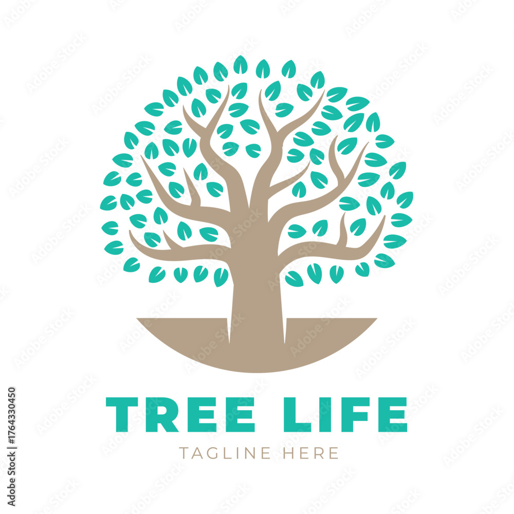 Fototapeta premium Tree brand Vectors 