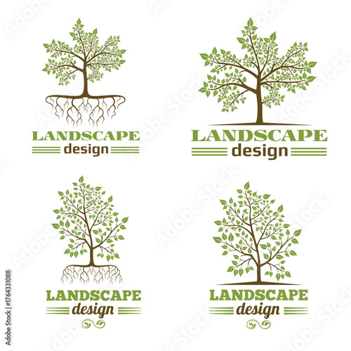 Landscape Design Company Emblems