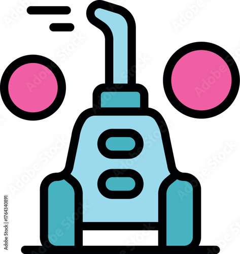 Cartoon spaceship is flying to explore planets in the galaxy, rocket launching into space