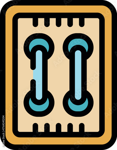Electrical switch displaying two fuses, essential for safeguarding circuits from overload and short circuits, ensuring safety