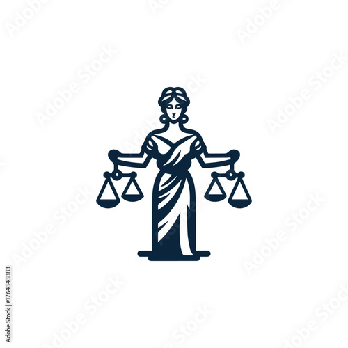 Justice Goddess Logo