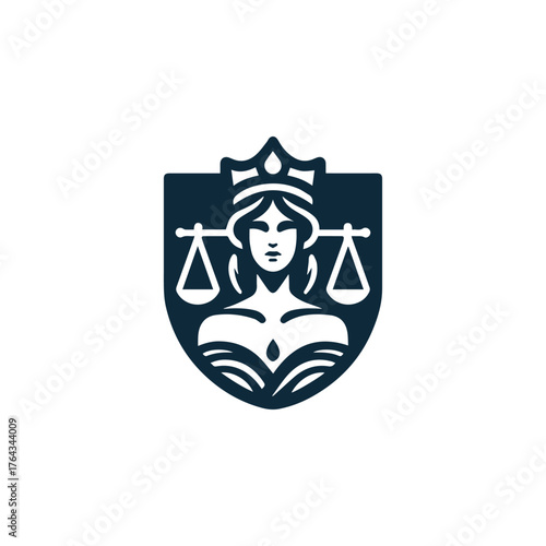 Justice Goddess Logo