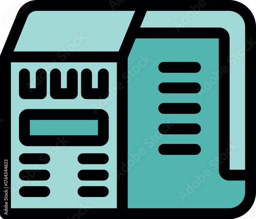 Secure web hosting server ensuring reliable online data storage, network connectivity, and efficient website management