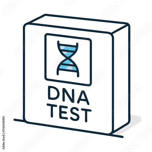 DNA Test Box Health Tech for Ancestry, Paternity, and Personalized Medicine