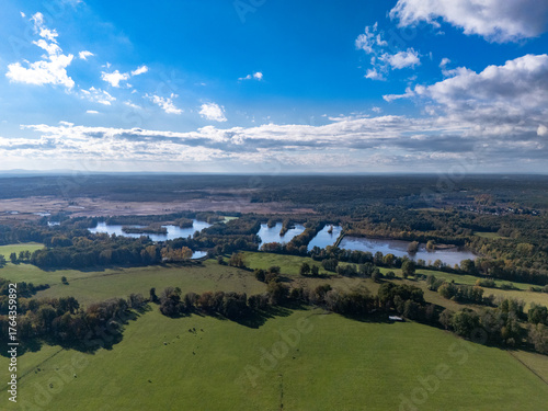 Zelters Teiche in Wittichenau in der Lausitz.