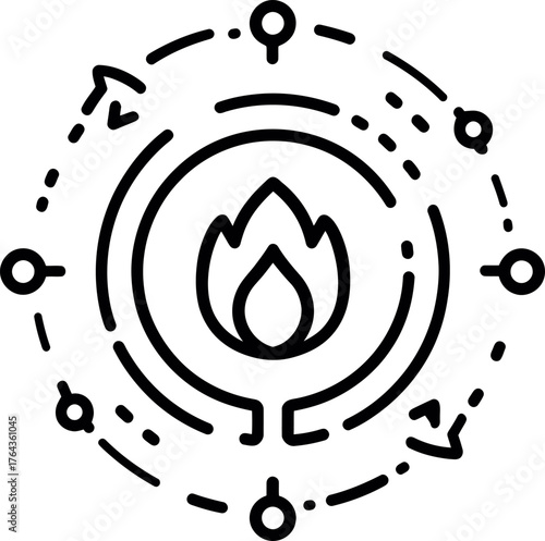 The icon for scratch resistant lens line is depicted in a modern illustration