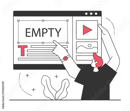 Design video editing software interface editor timeline creator designer motion graphics animation design program verctor art illustration png