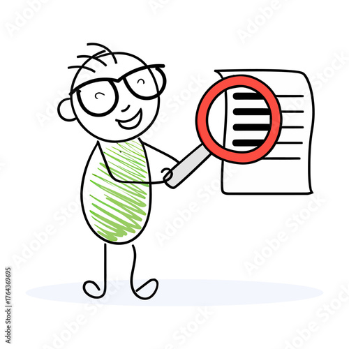 Design fingerprint document magnifying glass investigation evidence crime scene analysis forensic science research law verctor art illustration png