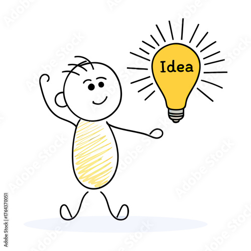 Design idea lightbulb innovation thinking creative inspiration concept solution bright insight eureka moment 100 verctor art illustration png