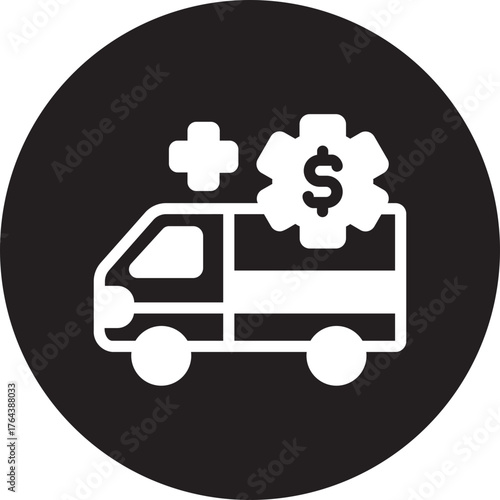 emergency fund glyph icon
