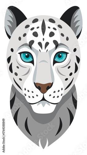 vector illustration of a wolf