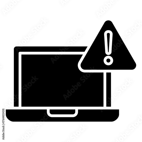 System Failure Glyph Icon
