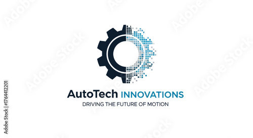 AutoTech Innovations Logo Representing Driving the Future of Motion.